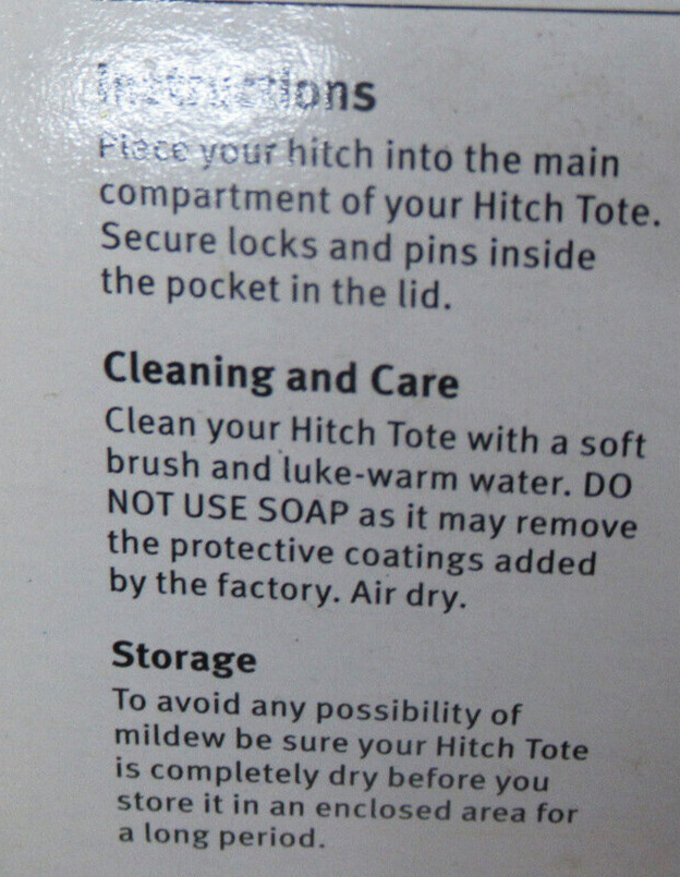 CLASSIC HITCH TOTE 74877