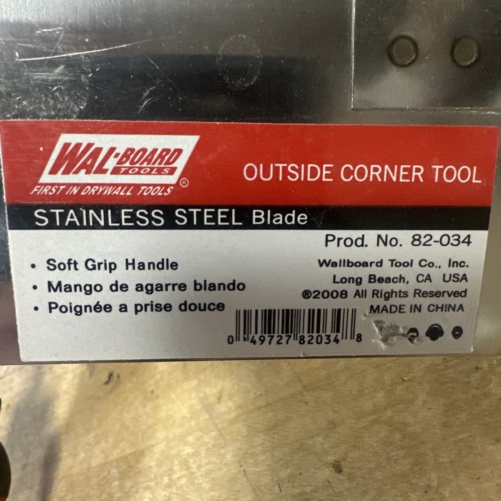 Used Wal-Board Tools Outside And Inside Corner Tools. 82-034 And 82-032