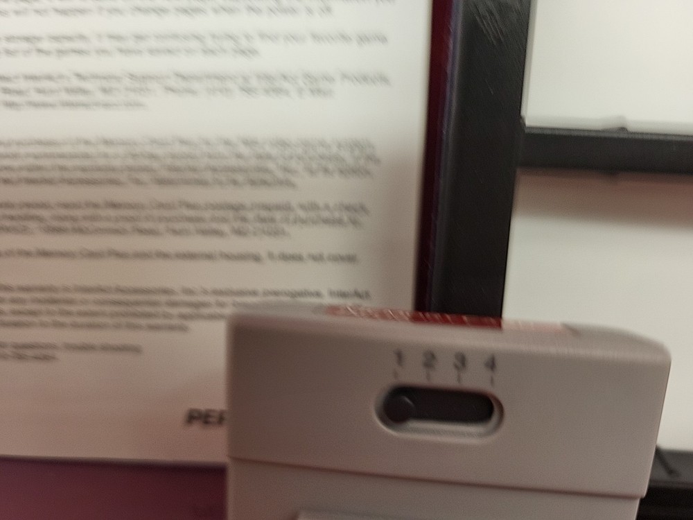 Nintendo 64 Memory Card Plus with Case - READ