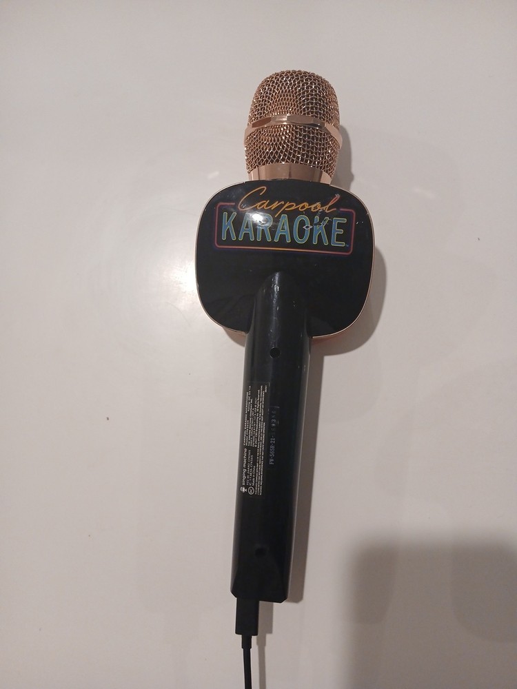 The Singing Machine Carpool Karaoke Wireless & Bluetooth Microphone #CPK565R