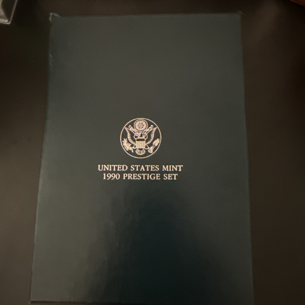 1990 US MINT PRESTIGE PROOF SET w/ OGP & COA