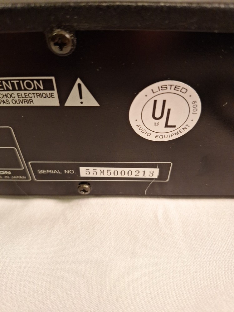 Vintage Toshiba Stereo Graphic Equalizer Model EQ-E36