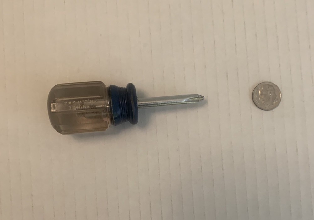 Vintage 3.5” Craftsman #2 Phillips Stubby Screwdriver