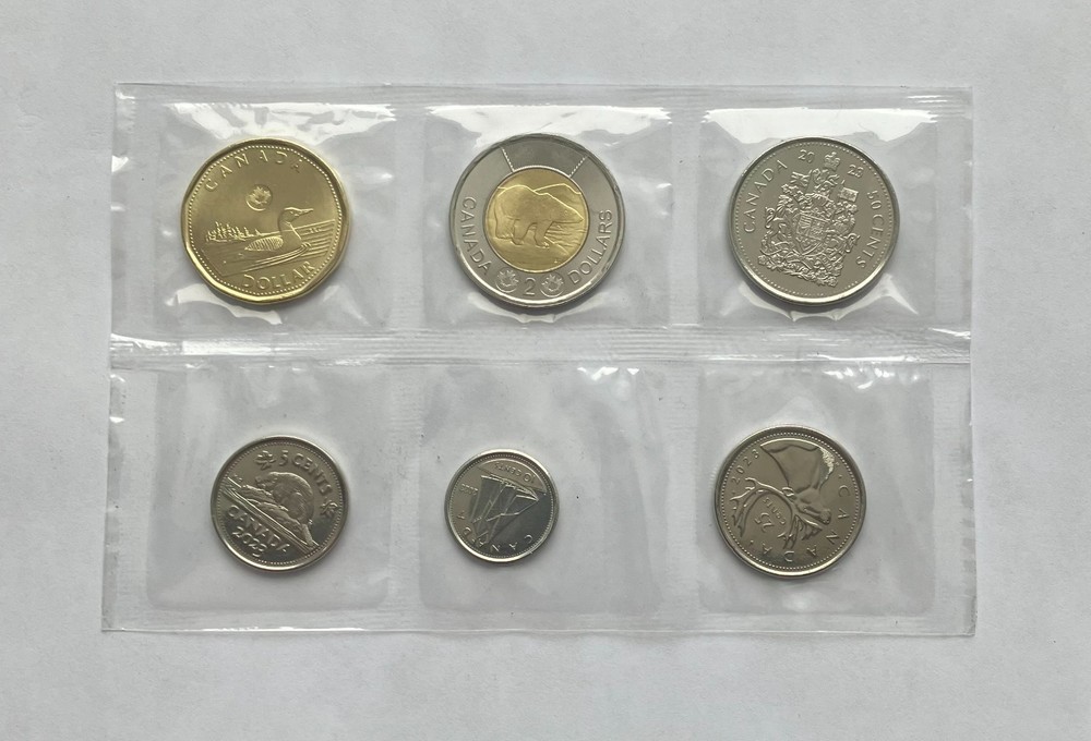 2023 Canada Uncirculated Proof Like Coin set - King Charles III