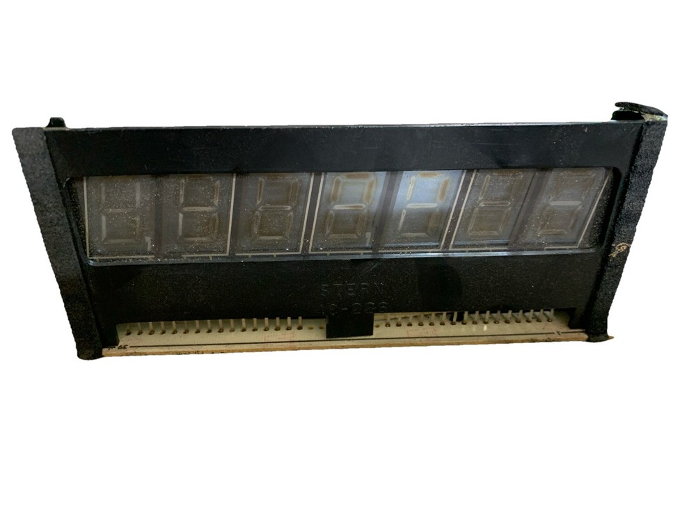 Stern 7 Digit Display DA300 PCB Untested