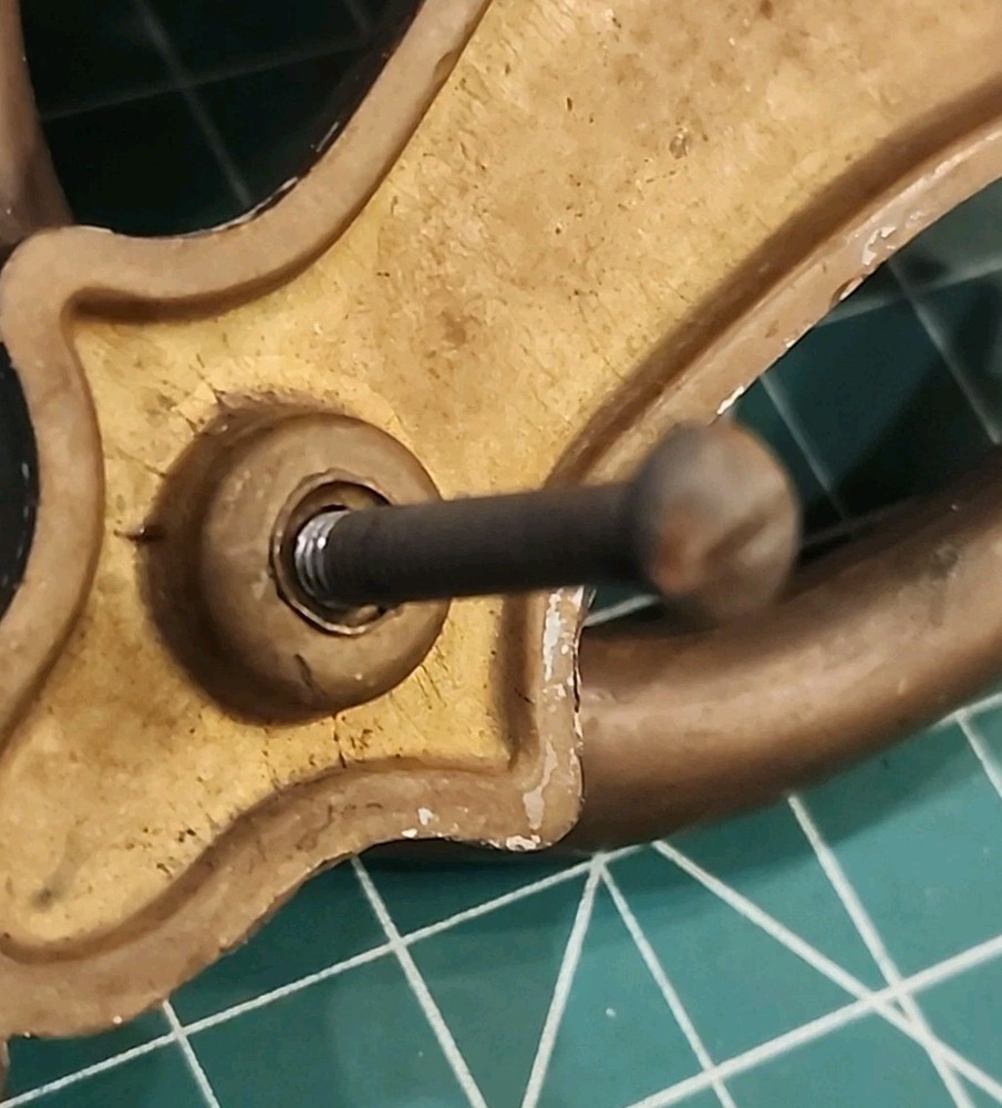Vintage Brass Door Knocker 7" - gw7
