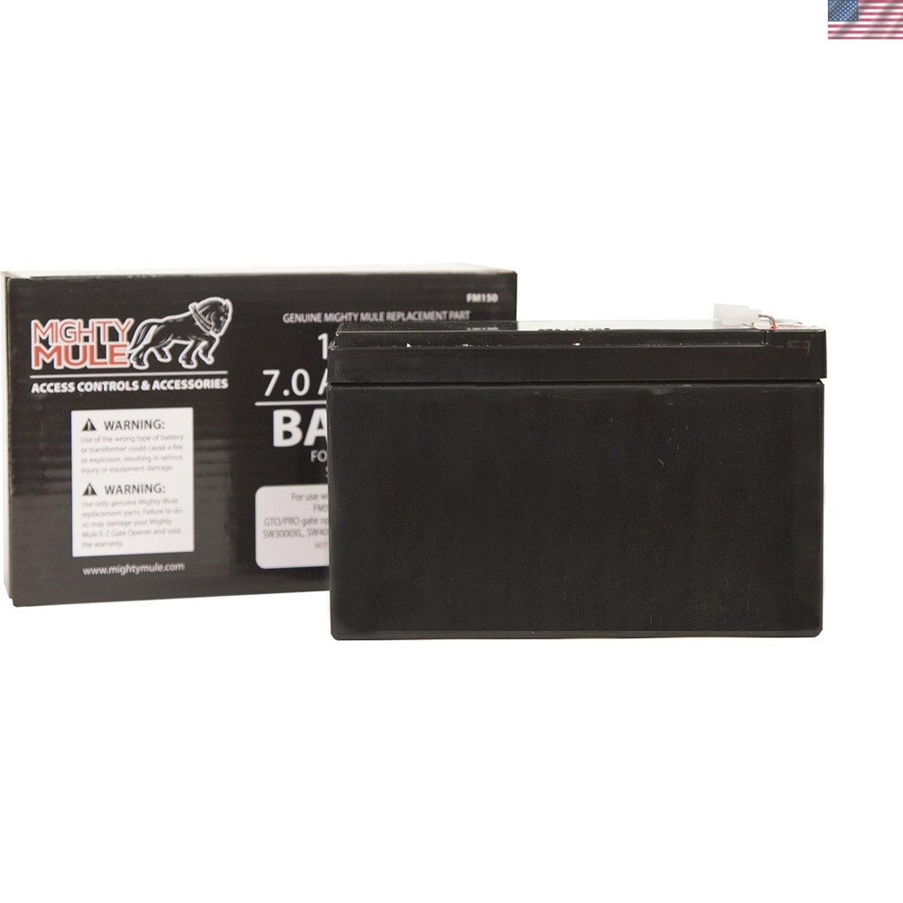 High-Performance 12 Volt Battery for Automatic Gate Openers – 3-5  Life