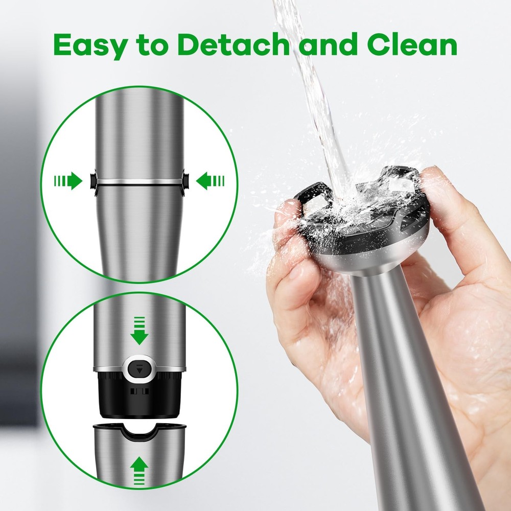 Immersion Blender Handheld Corded Hand Blenders Set 1100W, Trigger Variable S...