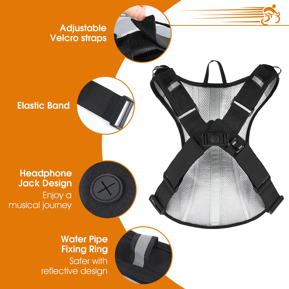 10L/20L Hydration Pack Lightweight Running Hiking Backpack with 2L Water Bladder