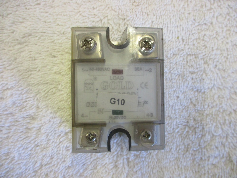 GOLD Solid State Relay 30A   40-480VAC      SAP4030DL