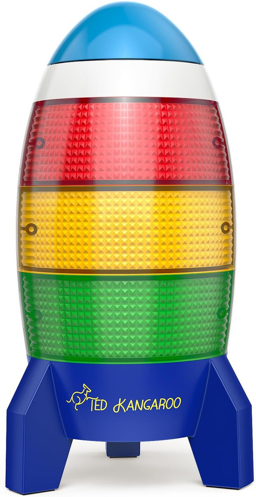 Countdown Timer! Blast off Visual Timer for Kids with Audio Rocket, 0-24 Hour...