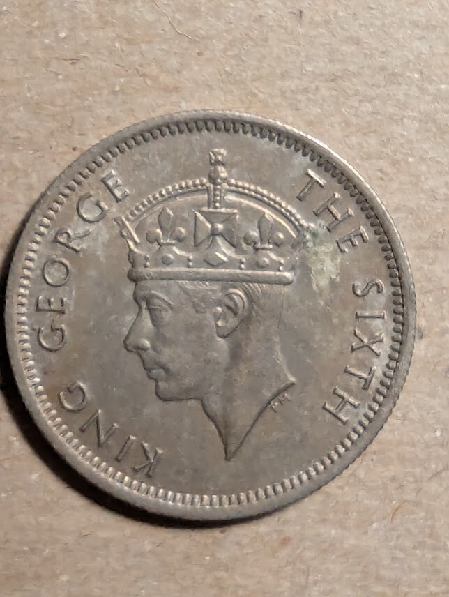 1950 Malaya 10 Cents