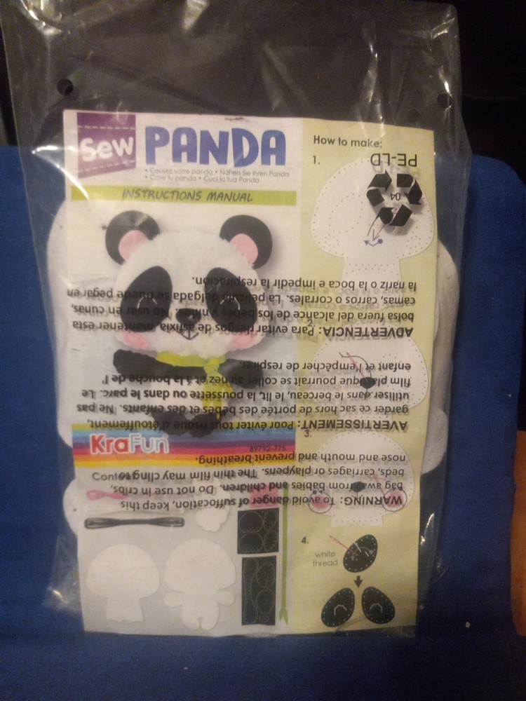 Panda Animal Sewing Kit