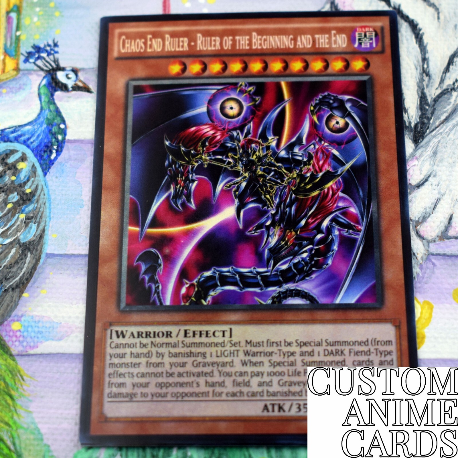 Chaos End Ruler - Ruler of the beginning and the end  DIY ANIME EFFECT -  HOLO