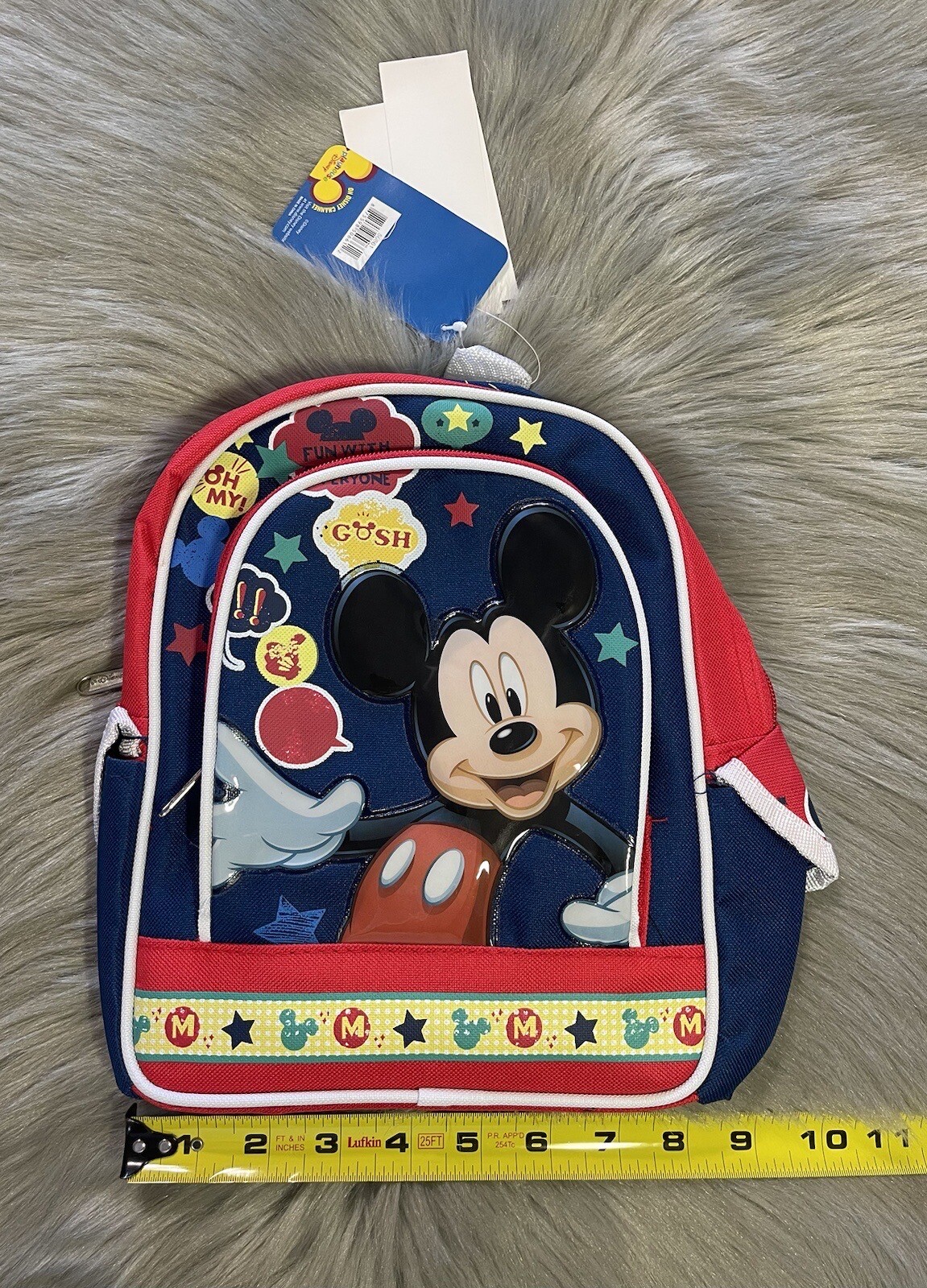 NWT Disney Mickey Mouse Clubhouse Mini Pack Pact Kids Backpack Bag New!
