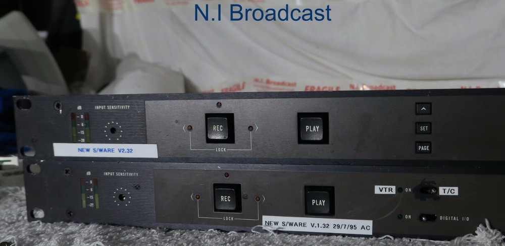 2x Bel bde6000sf digital lay off recorders
