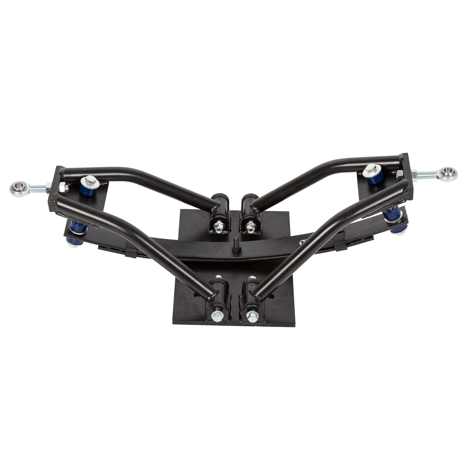 6" A-Arm Lift Kit & Rear Leaf Springs Black For 1982-2003 Club Car DS Golf Cart