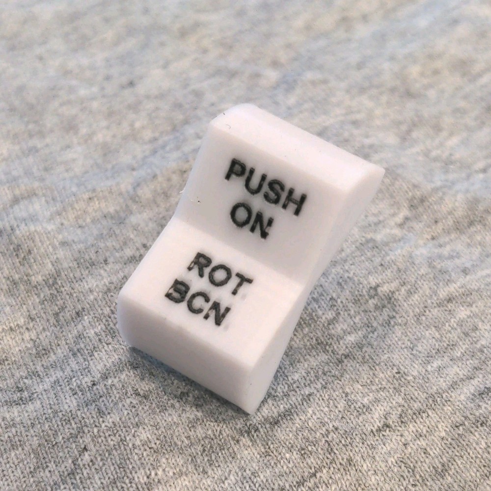 Rotating Beacon Mooney Klixon Switch Cover