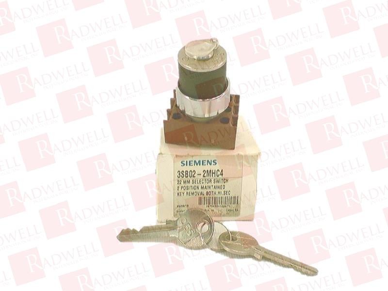 SIEMENS 3SB02-2MHC4 / 3SB022MHC4 (USED)