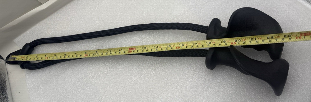 Upgraded Long Triceps Rope Pulldown Cable Attachments F Gym Bar *MISSING COVER..