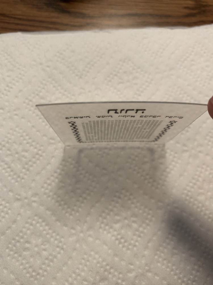Rare vintage NCR Hebrew Bible Microform