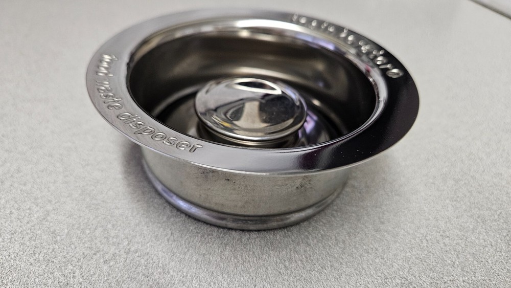 Insinkerator Garbage Disposal Flange Stopper Chrome Finish