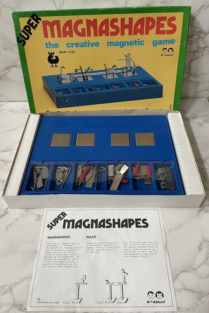 Super Magnashapes The Creative Magnet Game