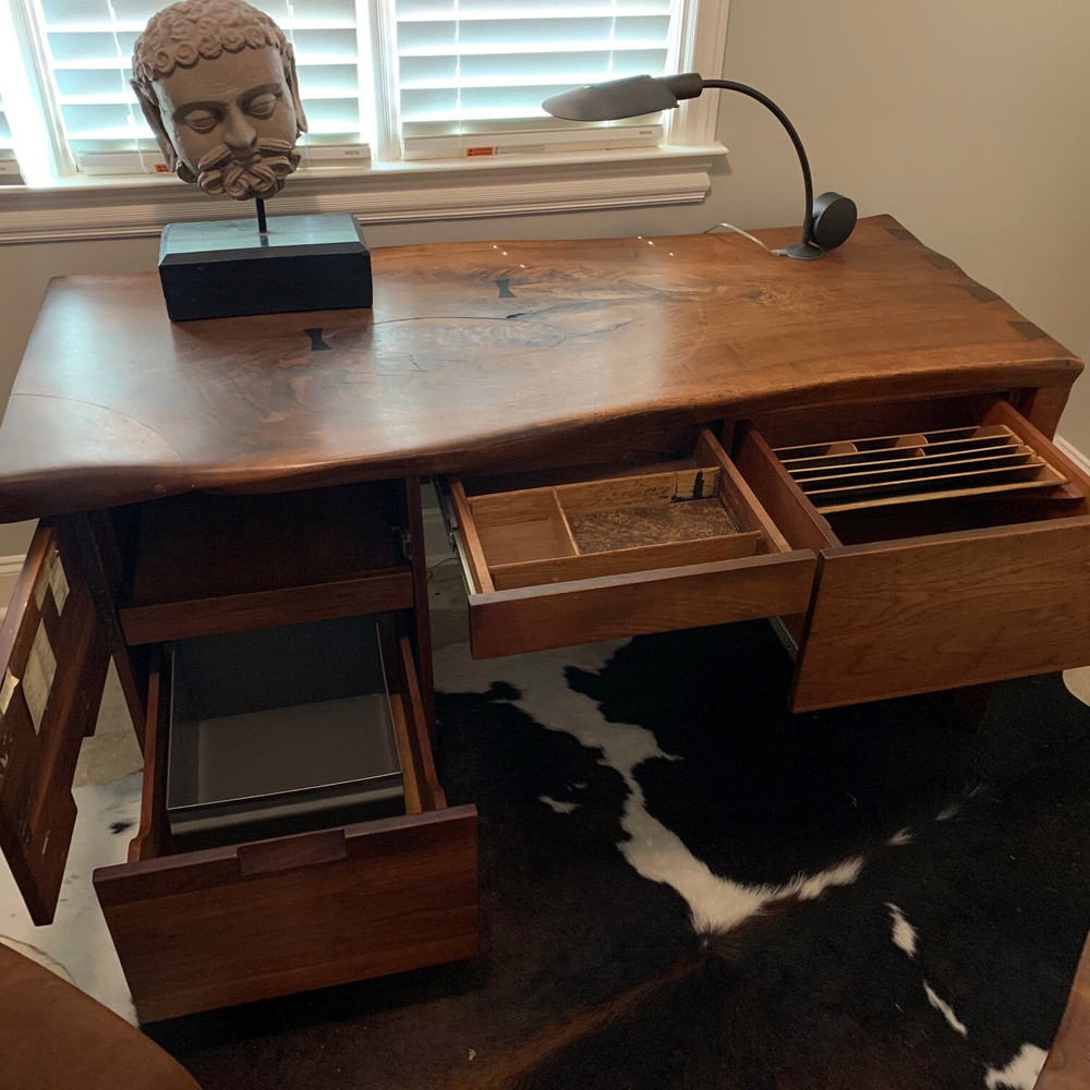Studio Walnut Desk by Phillip Lloyd Powell