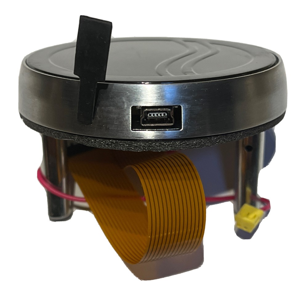 Dormakaba Saflok Quantum Round RFID reader. Compatible With Bluetooth & ULC