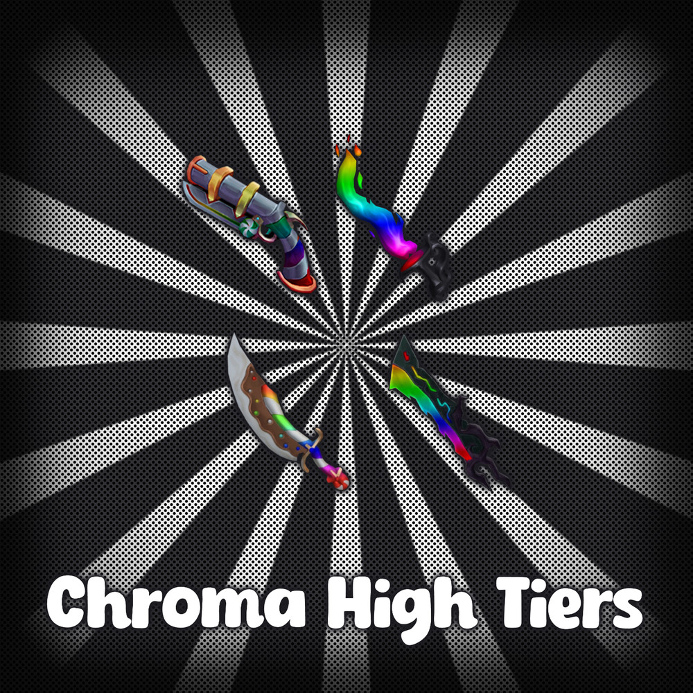 Chroma High Tier Set MM2 Mega Bundle / Cheap & Quick Delivery (Murder Mystery 2)