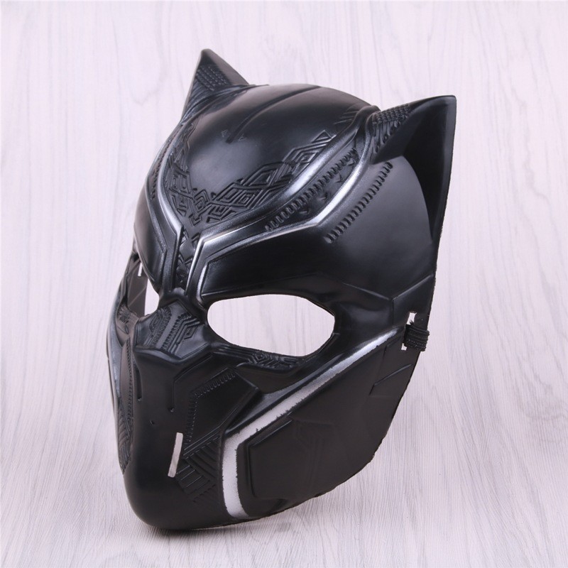 Black Panther Avengers Jumpsuit + Mask Set For Kids Adult Costume Cosplay Outfit