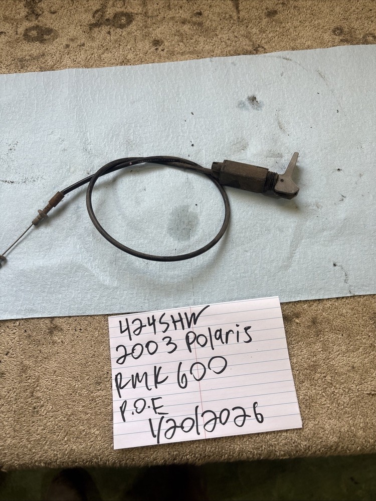 2003 Polaris RMK 600 choke cable lever 424
