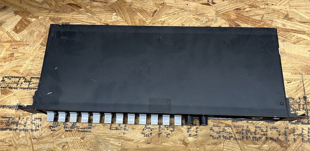 UNTESTED TELEX RTS KP12L BLACK 12 Position Lever Key Panel Intercom