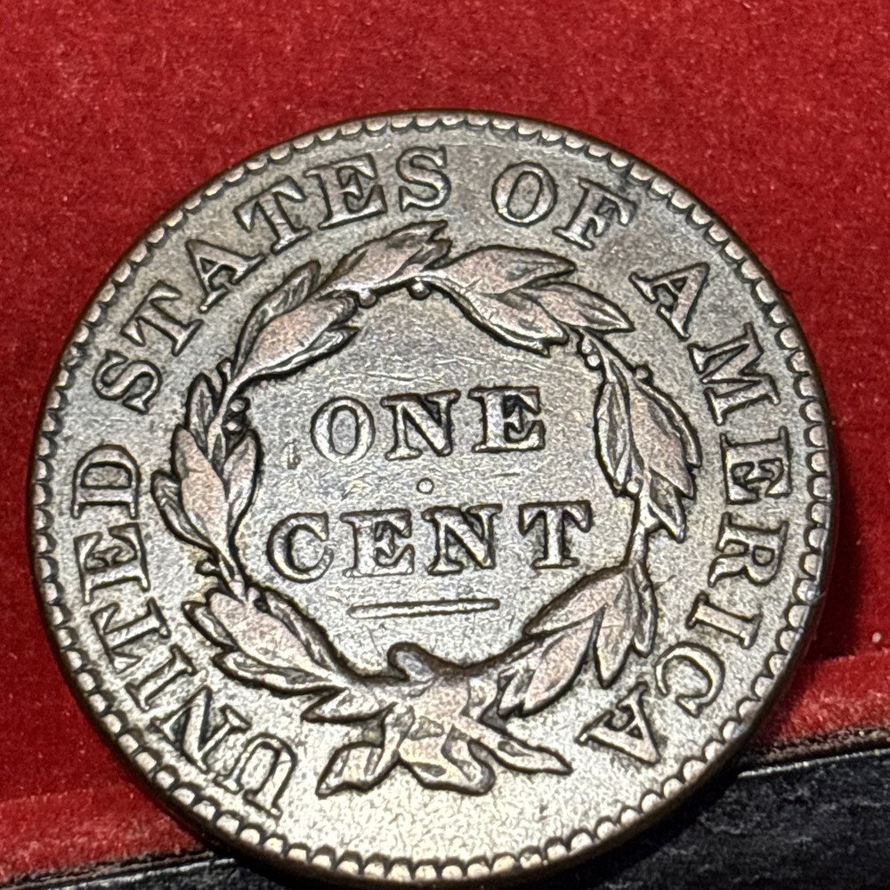 1831 1c N-12 Matron Head Large Cent