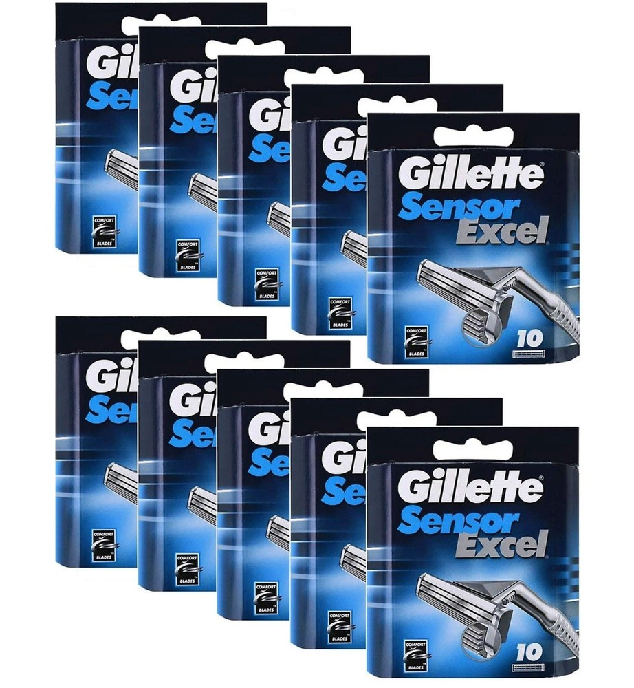 Gillette Sensor Excel Razor Blades - 30 Cartridges