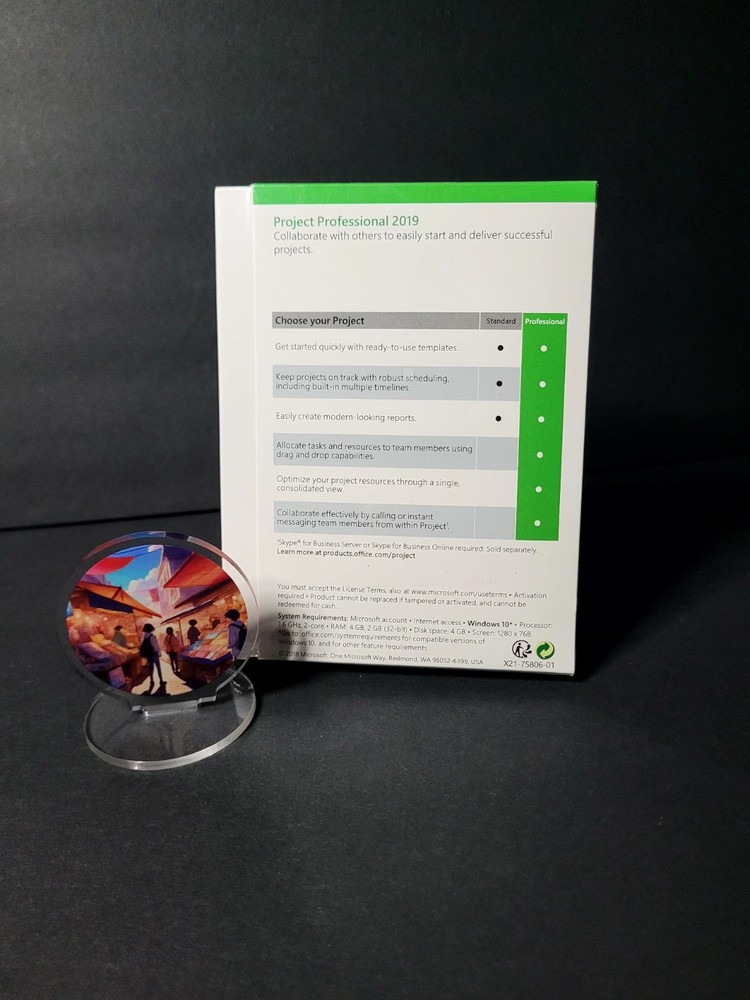 Project Pro activation card 2019 Retail box. Please Read Description.