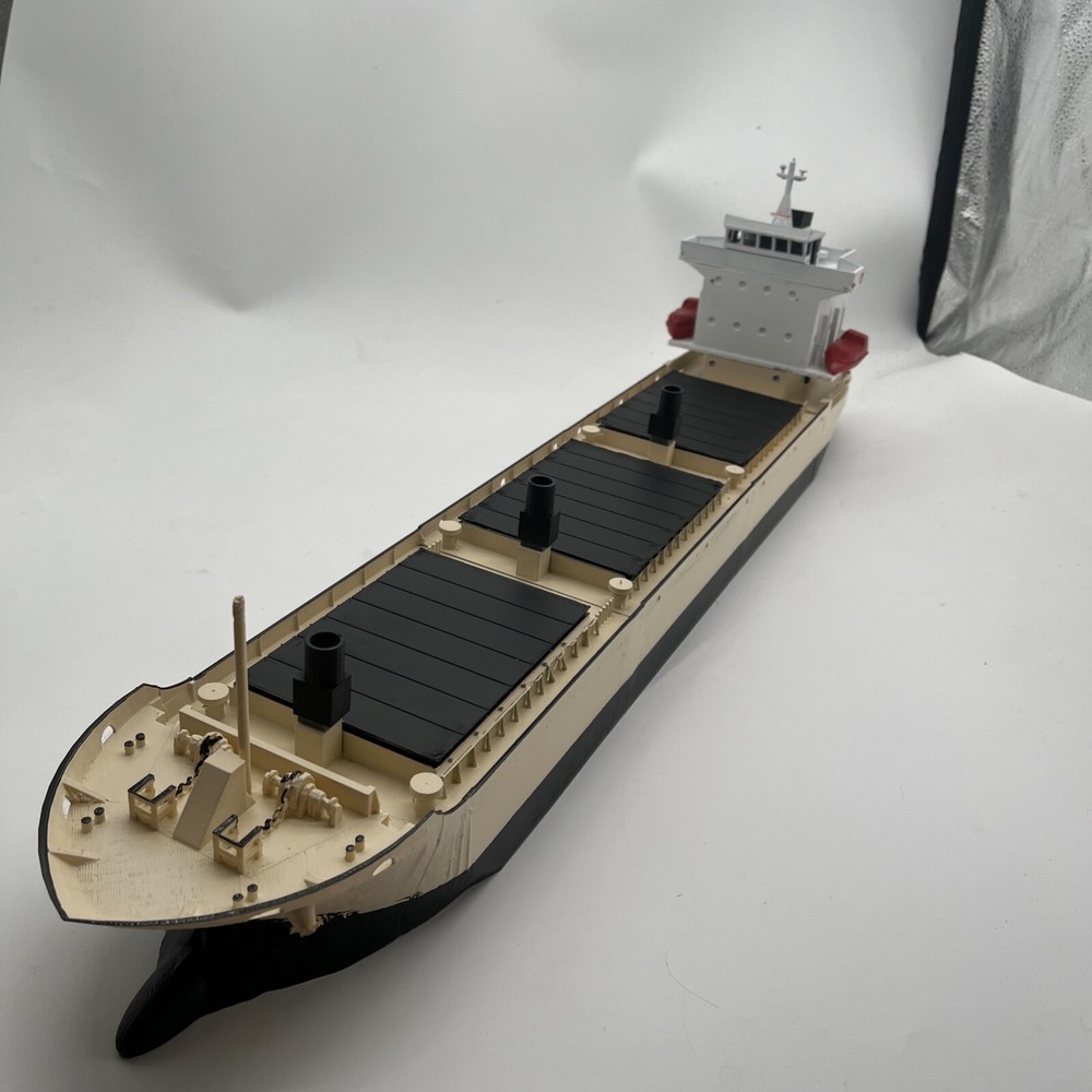 Unpainted/ Unassembled Version, ho scale built Bulk Cargo Ship 28” Long