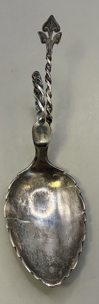 Two Mid-Century Norwegian 830 Silver Caddy Spoons