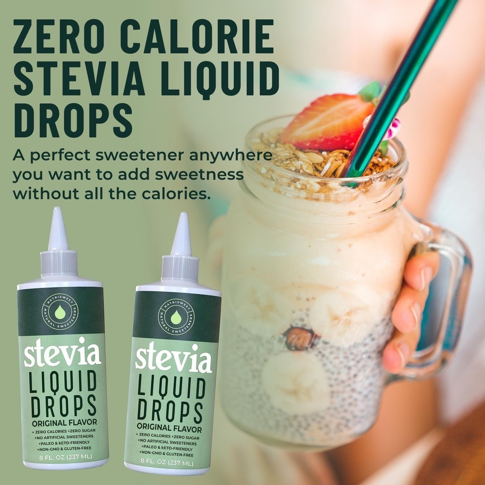 Liquid Stevia Extract - No Bitter Aftertaste