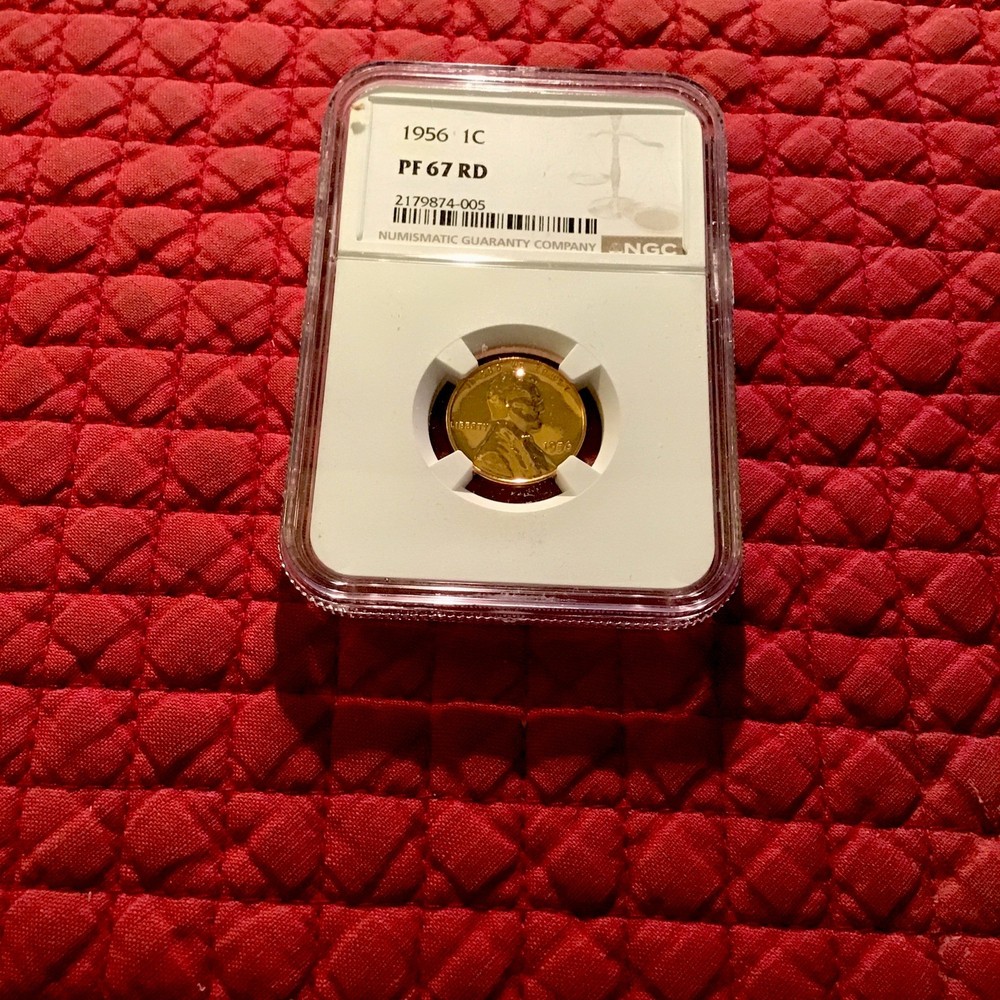 1956 Type 1 NGC PF66 Silver Proof Set, NGC GRADED PROOF SET.