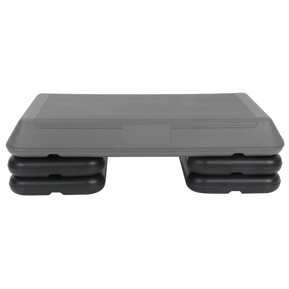 28" Exercise Workout Aerobic Step Adjustable Stepper with 3 Level Risers Home