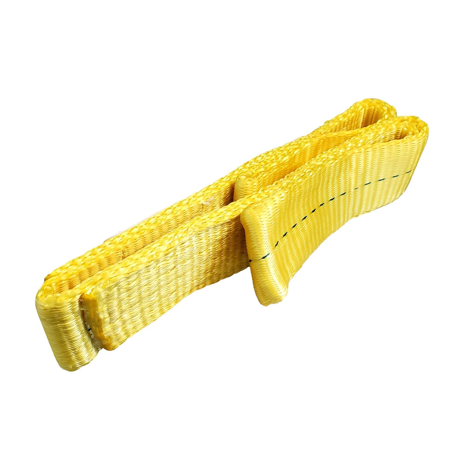 1 Pack 2" x 3ft Twisted Eye Web Sling Lifting Strap Industrial 3100 lbs