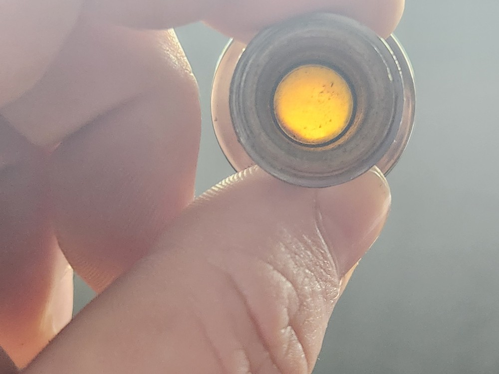 Packard Cigarette Lighter Cats Eye Bakelite Trim