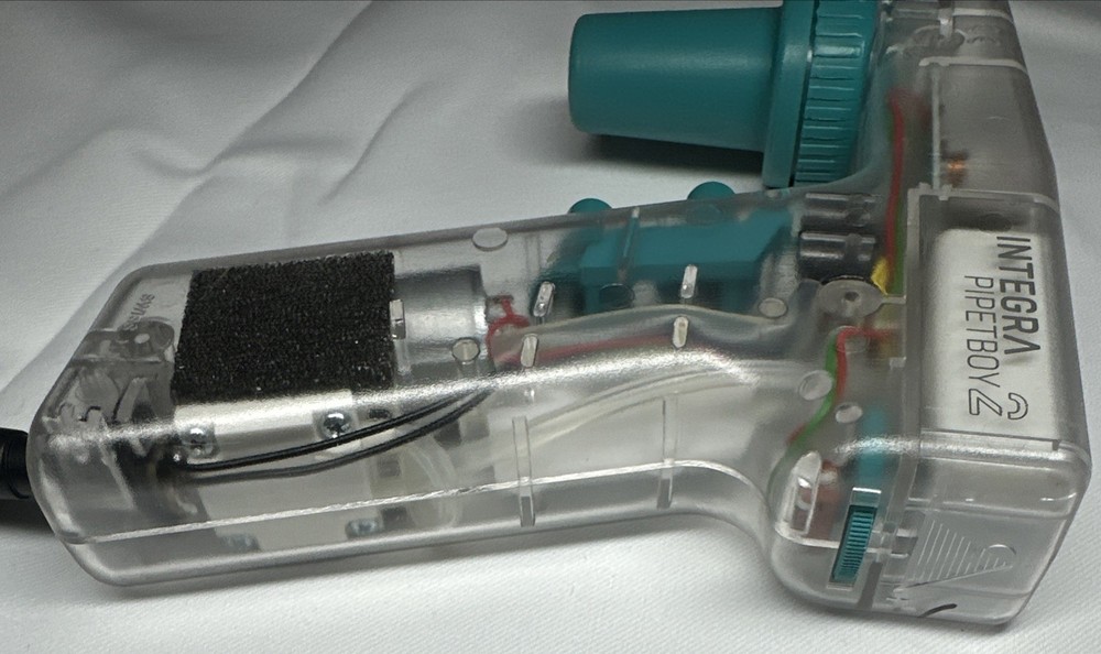 INTEGRA Pipetboy acu2 Automatic Handheld Serological Pipette Controller Clear