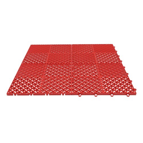 25x 30cm Interlocking Deck Tile Deck Flooring for Pool Bathroom Patio Garage