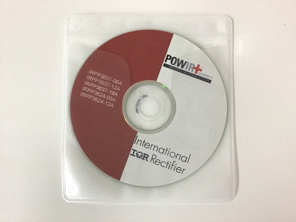 INTERNATIONAL RECTIFIER - MPN: IRPP3624-05A Power Management IC Development Tool