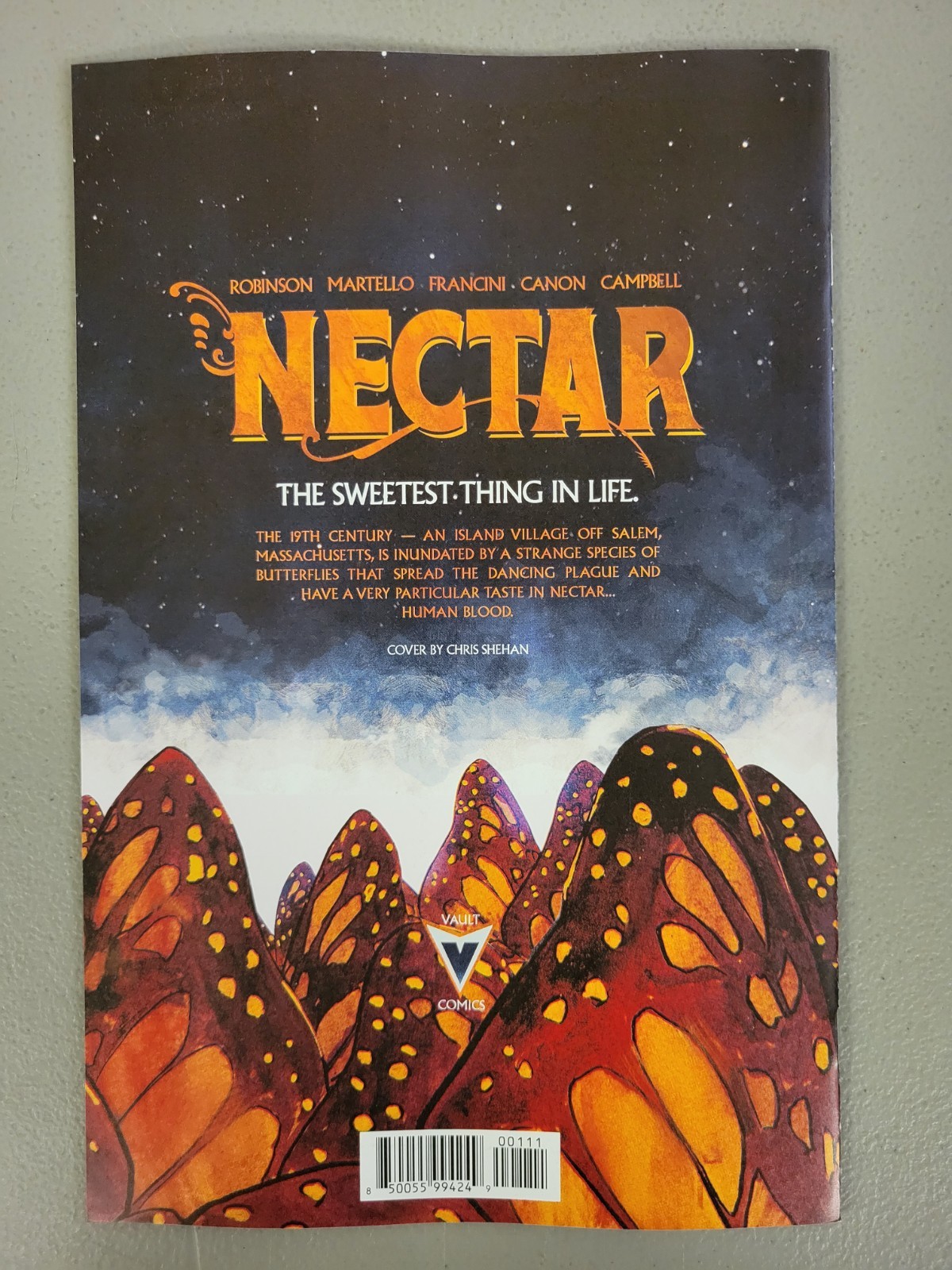 Nectar #1 A Shehan 1st Print Vault Jeremy Robinson 2026