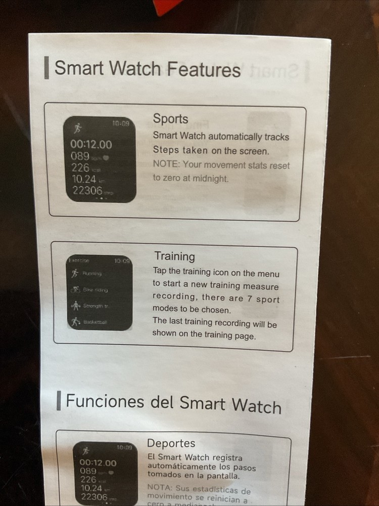 2025 Touchscreen Smartwatch Black New In Box