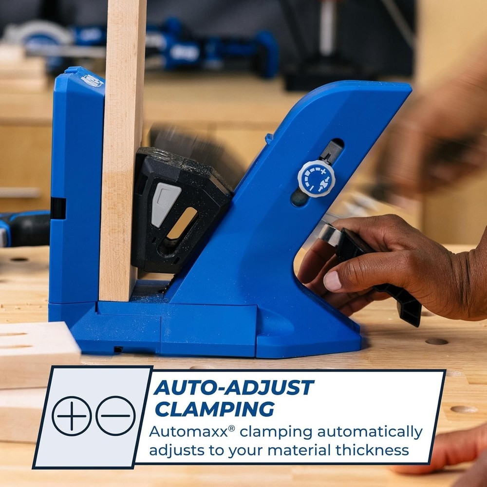 Pocket-Hole Jig 720PRO - Easy Clamping & Adjusting