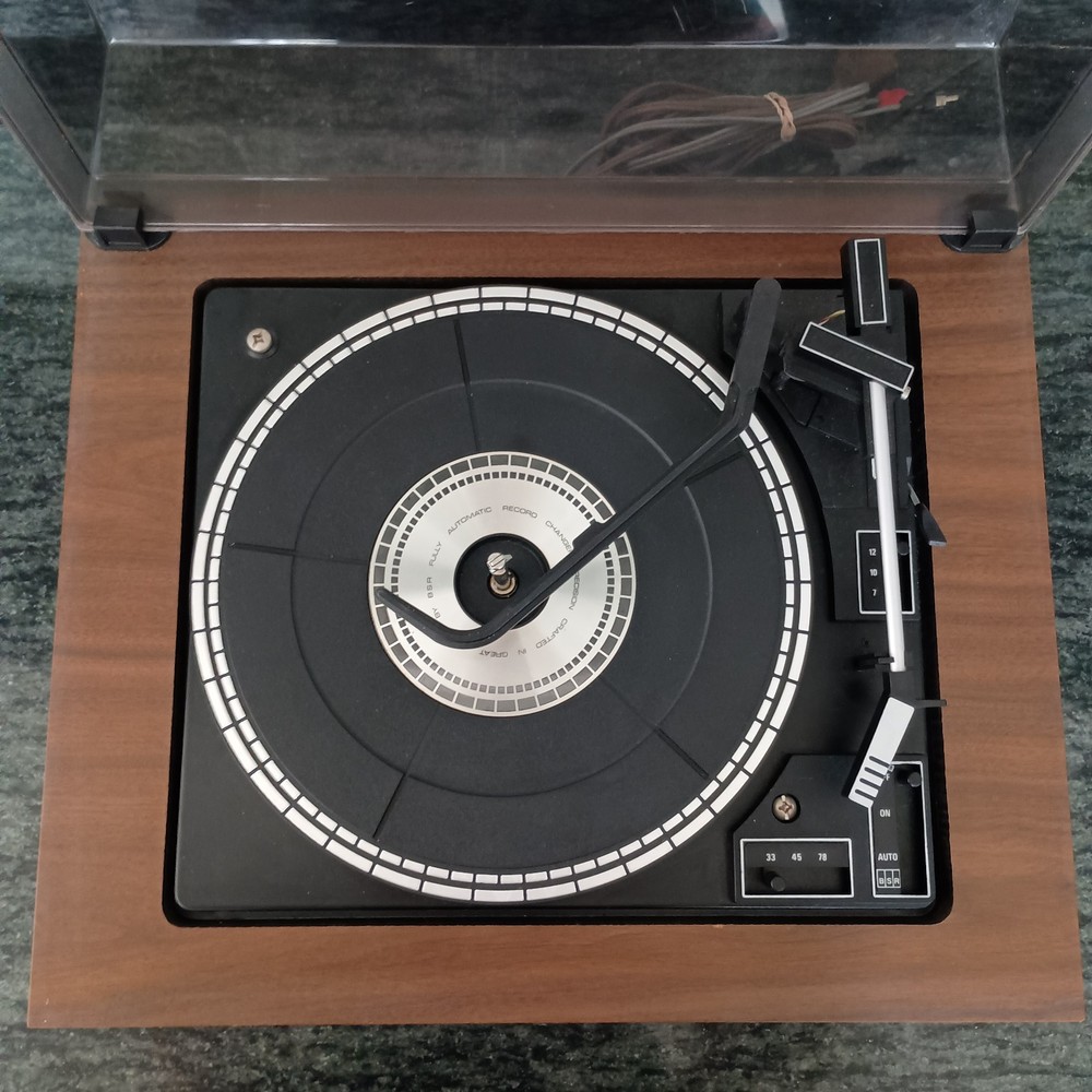 Vintage BSR Automatic 3-Speed Turntable Record Changer Model 0933